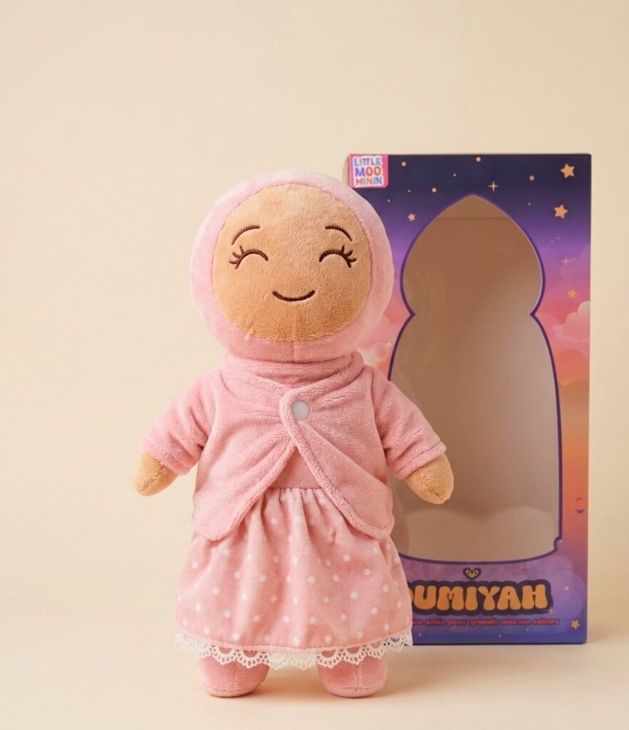 Dumiyah – Poupée Hijab en Peluche Douce