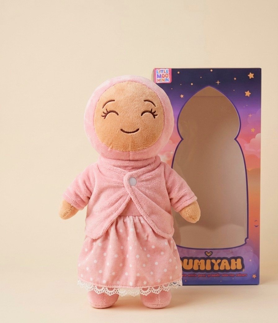Dumiyah – Poupée Hijab en Peluche Douce